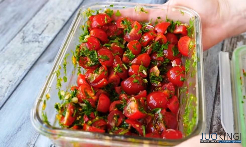 Маринованные помидорчики за 3 часа! Закуска к любому столу