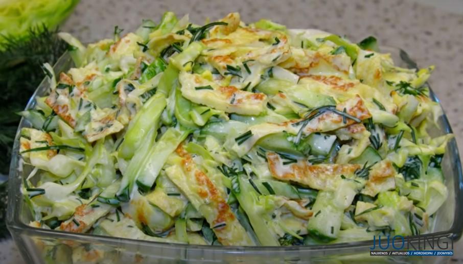 Новый салат из капусты. Так вкусно, что хочется есть и есть не останавливаясь