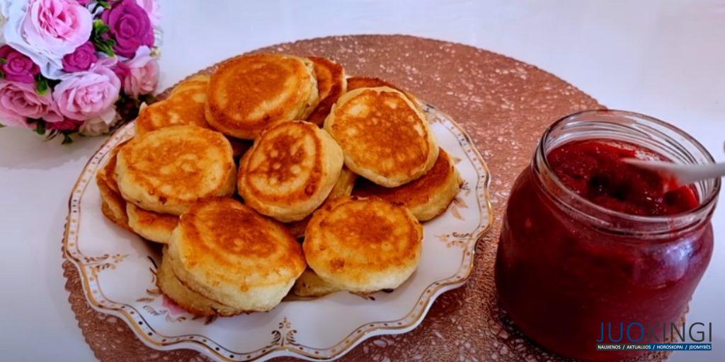 Готова печь их каждый день! Творожные оладьи как пончики: вкусные и пышные, завтрак за 15 минут