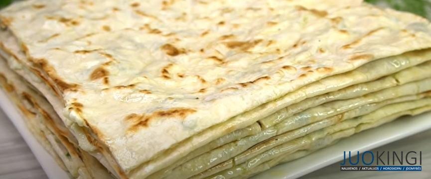 За 10 минут готовлю тонкие лепешки без раскатки теста. Просто и вкусно
