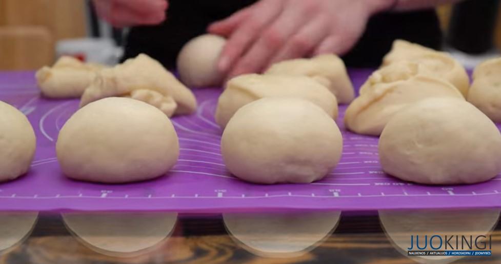 Пуховые сахарные плюшки. Бюджетно и вкусно, простой рецепт