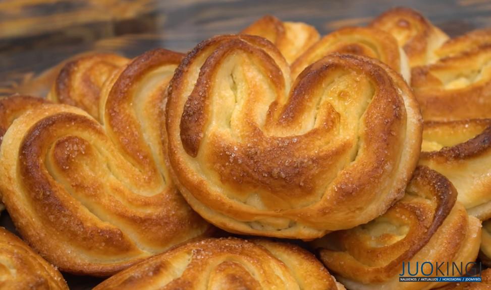 Пуховые сахарные плюшки. Бюджетно и вкусно, простой рецепт