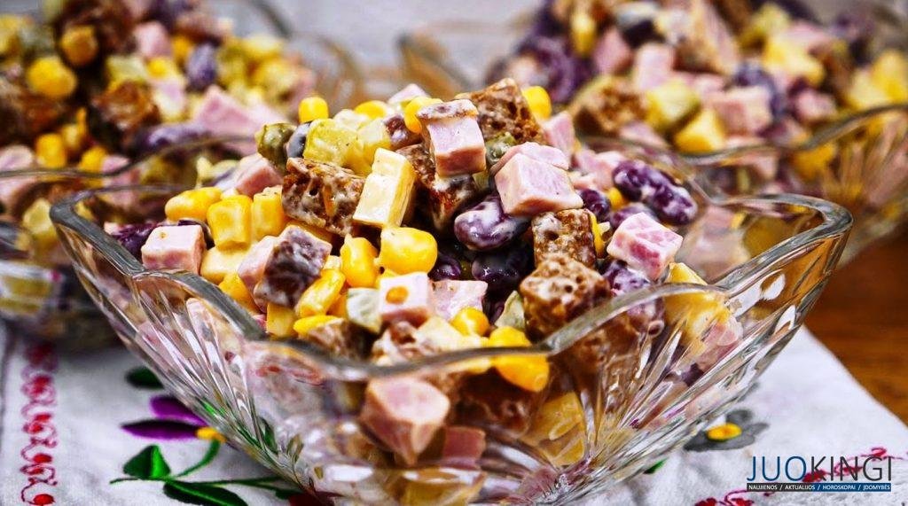 Салат, который вы захотите приготовить много раз. Сытный и вкусный салат на праздник