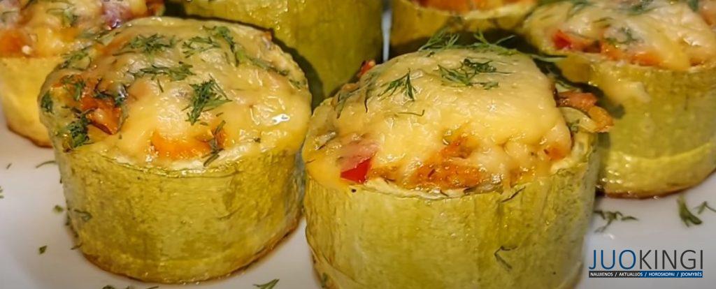 Вкусно: фаршированные кабачки, запеченные в духовке. Простой и полезный рецепт