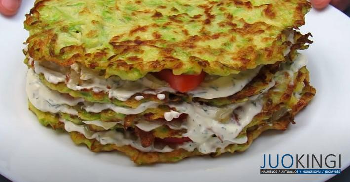 Вкусная закуска из кабачков. Простой рецепт, как приготовить торт из кабачков