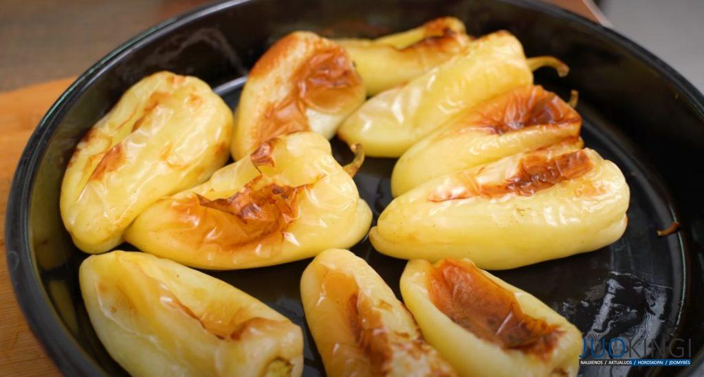 Вкусная и простая закуска из перцев. За считанные минуты: в сезон готовлю постоянно