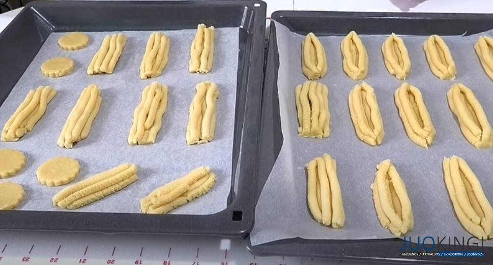 Печенье через мясорубку «Спаржа»