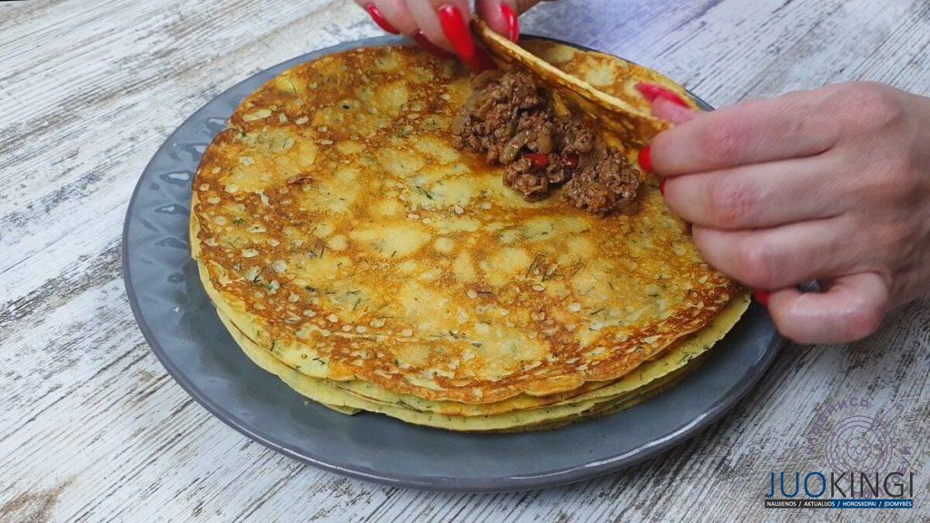 Взбиваю 3 яйца с картофелем: готовлю постоянно, сразу всё съедают. Получается вкуснее простых блинов