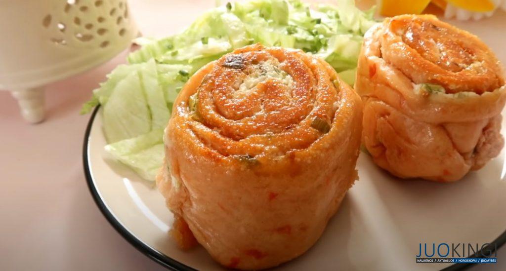 Смешайте помидоры с мукой и получите ароматный закусочный хлеб.  Рецепт из муки и помидоров (Гарнир не обязателен)