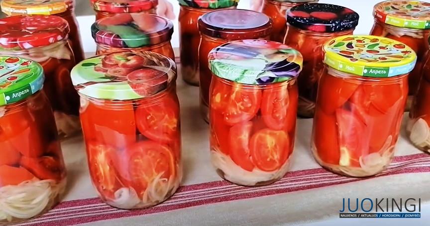 Помидоры по-фински на зиму. Как свежие: готовлю быстро и много