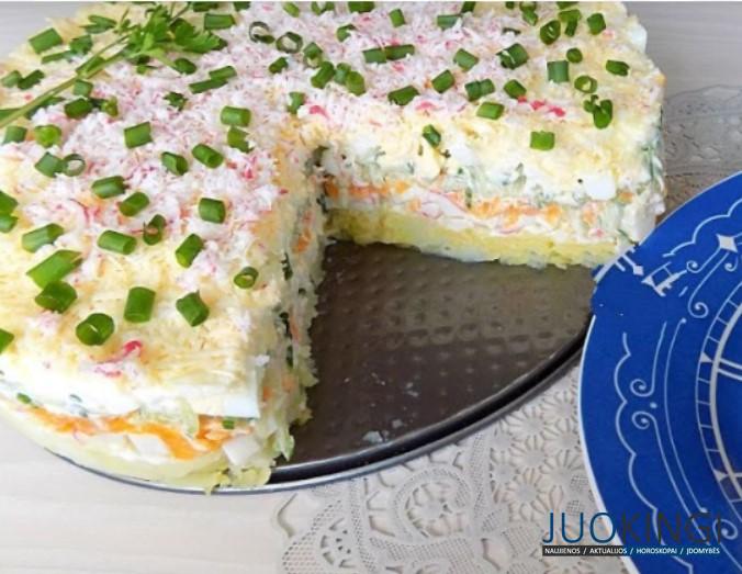 Нежный и воздушный салат. Рецепт вкусного слоеного салата на праздничный стол