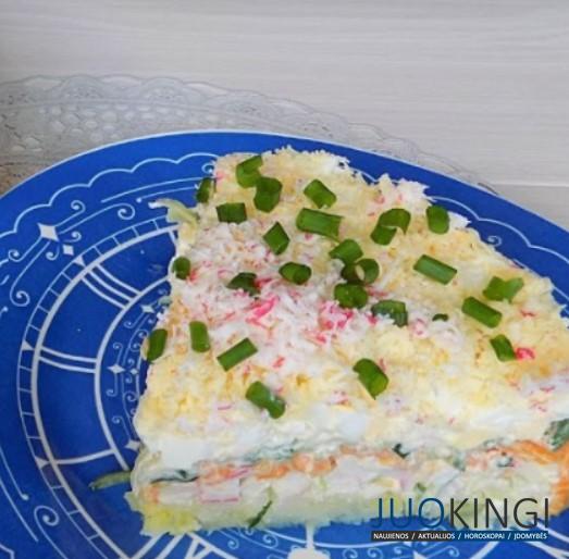 Нежный и воздушный салат. Рецепт вкусного слоеного салата на праздничный стол
