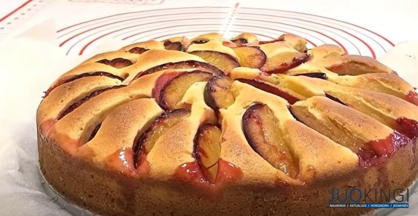 Нежный и сочный сливовый пирог. Кексовое тесто: рецепт простой и легкий