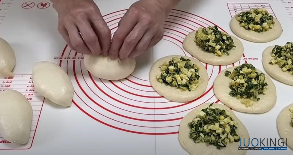Скороспелое, пышное тесто для любой выпечки. Пирожки с яйцом и луком