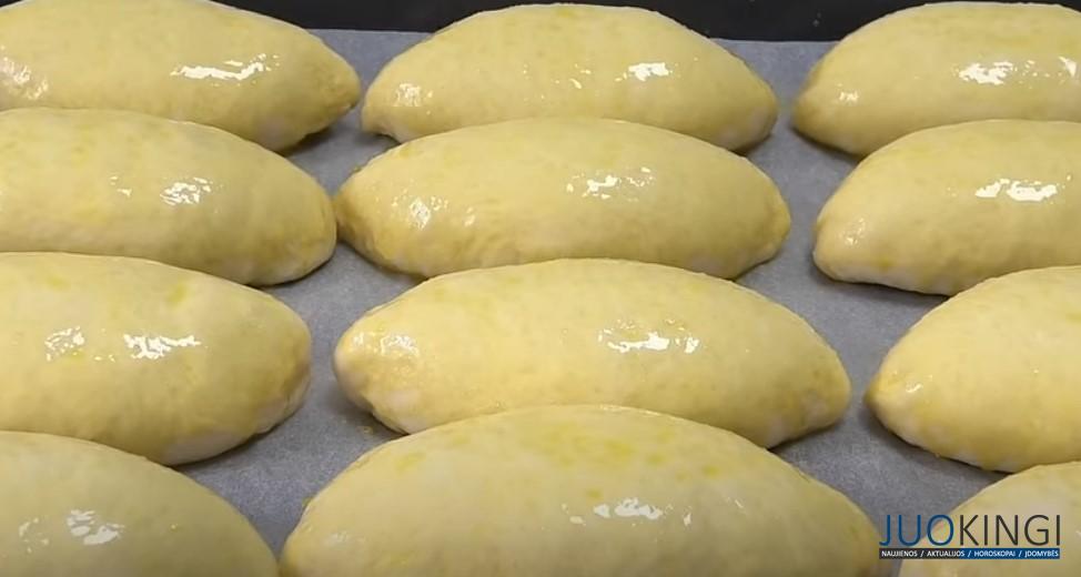 Скороспелое, пышное тесто для любой выпечки. Пирожки с яйцом и луком