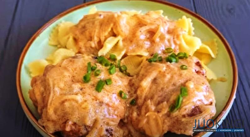 Курица уже не будет прежней. Быстрый ужин на сковороде: нежное мясо в подливе