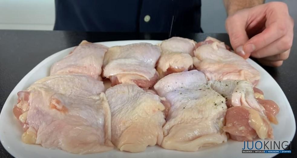 Курица в снегу. Рецепт сочной и нежной курочки