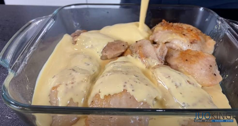 Курица в снегу. Рецепт сочной и нежной курочки
