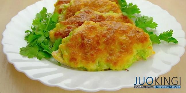 Куриное филе под сочной кабачковой шубкой. Сверху делаем румяную сырную корочку