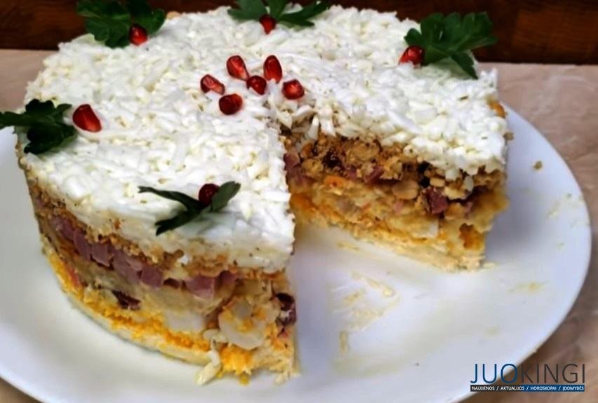 Я сомневался, но приготовил и удивился. Нежно вкусный салат Снежная королева