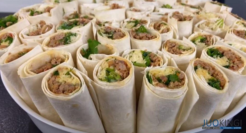 Готовлю его на праздники и для большой компании! Закусочный пирог из лаваша