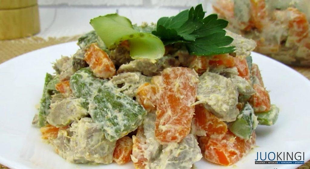 Для салата "Обжорка" использую всего 4 ингредиента! Необычайно вкусный салат из простых продуктов