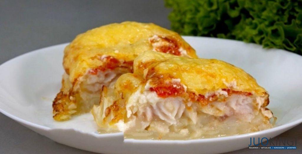 Готовлю вместо мяса на новый Год! Рыба по-французски: вы тоже влюбитесь в это блюдо.