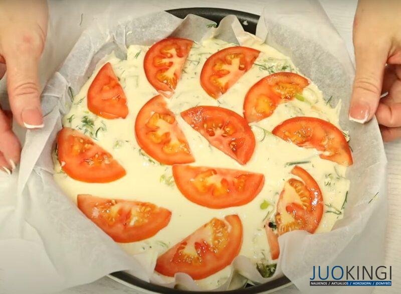 Кабачковый пирог на кефире. Нежный, полезный и настолько вкусный, что пицца покажется пресной